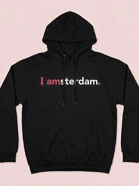 Amsterdam Black Hoodie